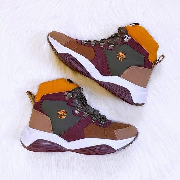 Timberland Women’s Emerald Bay Rust Hiking Sneaker Boots - Picture 6 of 8